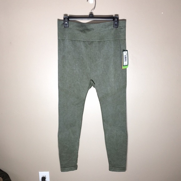 MTA Sport Pants - MTA sport seamless leggings size 3X NWT green workout leggings plus size active‍